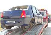 Dacia Logan avariat 2005 Benzina Berlina - 19 Octombrie 2011