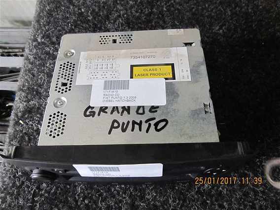 RADIO CD Fiat Punto diesel 2008 - Poza 1