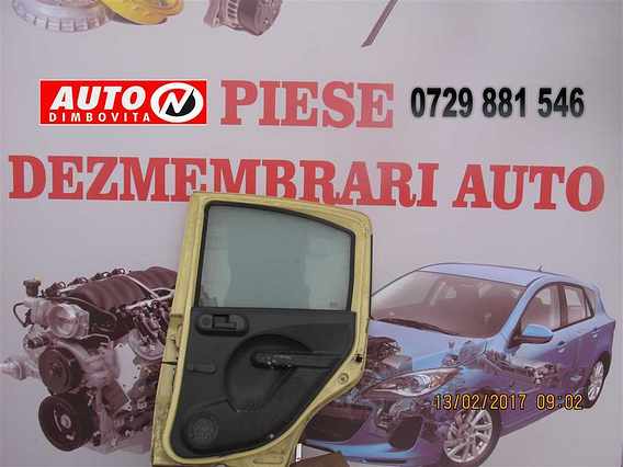 USA DREAPTA SPATE Fiat Panda benzina 2005 - Poza 1