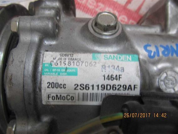 COMPRESOR AC Ford Fiesta diesel 2004 - Poza 2