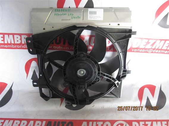 VENTILATOR RADIATOR Peugeot 207 diesel 2006 - Poza 1