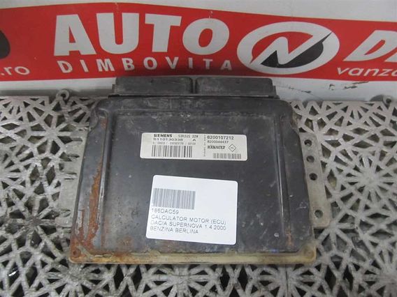 CALCULATOR MOTOR (ECU) Dacia SuperNova benzina 2000 - Poza 1