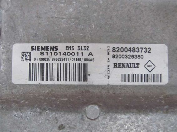 CALCULATOR MOTOR (ECU) Dacia Logan I benzina 2007 - Poza 2