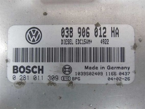 CALCULATOR MOTOR (ECU) Skoda Octavia diesel 2004 - Poza 2