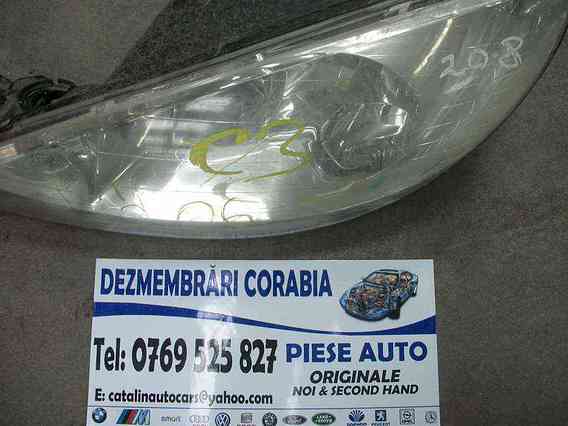 FAR STANGA Peugeot 206 benzina 2007 - Poza 1