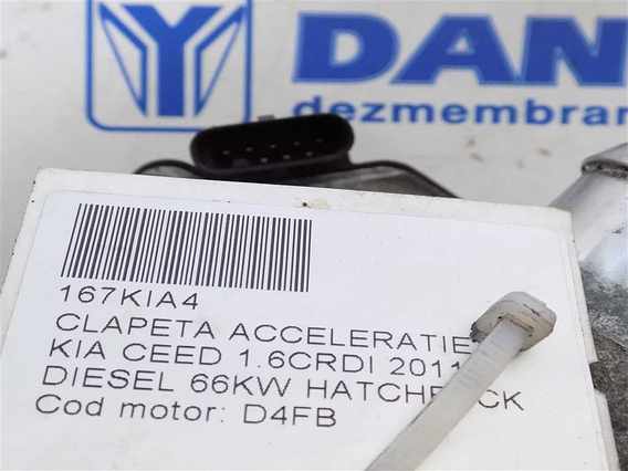 CLAPETA ACCELERATIE Kia Ceed diesel 2011 - Poza 3