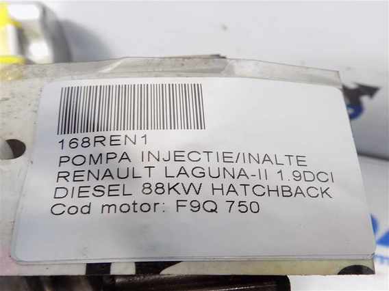 POMPA INJECTIE/INALTE Renault Laguna-II diesel 2005 - Poza 4