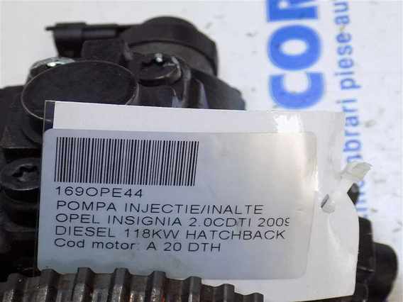 POMPA INJECTIE/INALTE Opel Insignia diesel 2009 - Poza 3
