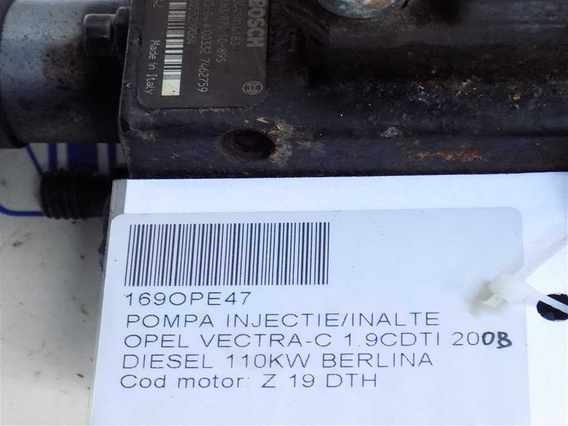 POMPA INJECTIE/INALTE Opel Vectra-C diesel 2008 - Poza 3
