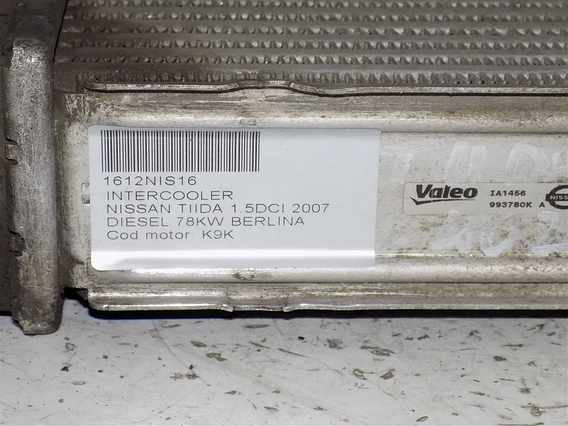 INTERCOOLER Nissan Tiida diesel 2007 - Poza 4