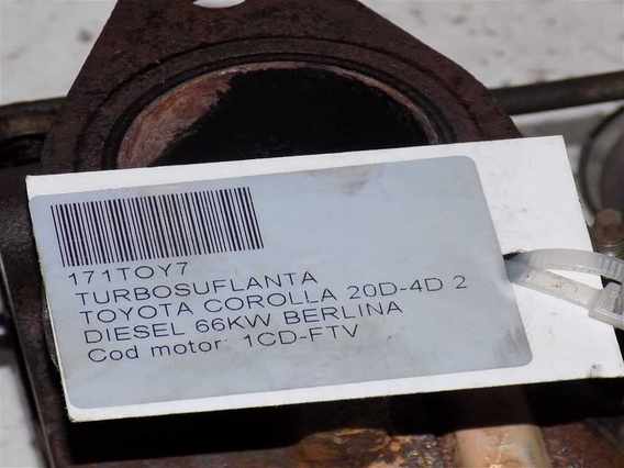 TURBOSUFLANTA Toyota Corolla diesel 2004 - Poza 5