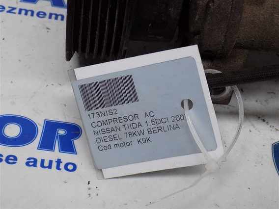 COMPRESOR  AC Nissan Tiida diesel 2007 - Poza 4