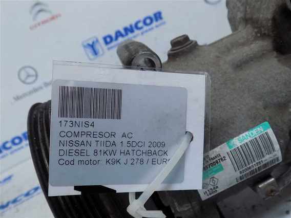 COMPRESOR  AC Nissan Tiida diesel 2009 - Poza 4