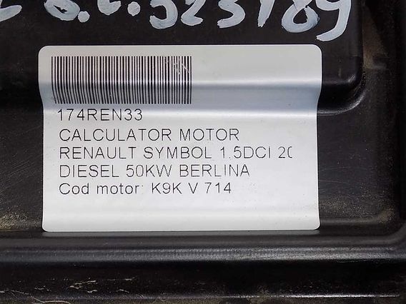 CALCULATOR MOTOR Renault Symbol diesel 2007 - Poza 4
