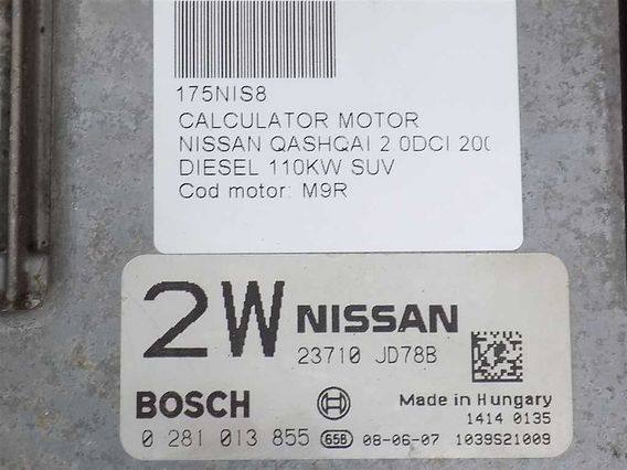 CALCULATOR MOTOR Nissan Qashqai diesel 2008 - Poza 3