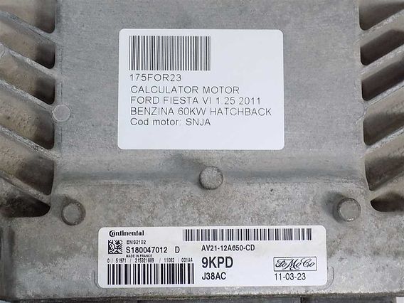 CALCULATOR MOTOR Ford Fiesta VI benzina 2011 - Poza 3