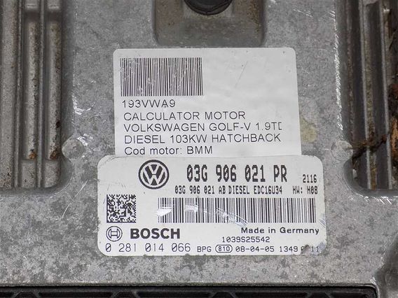 CALCULATOR MOTOR Volkswagen Golf-V diesel 2008 - Poza 3