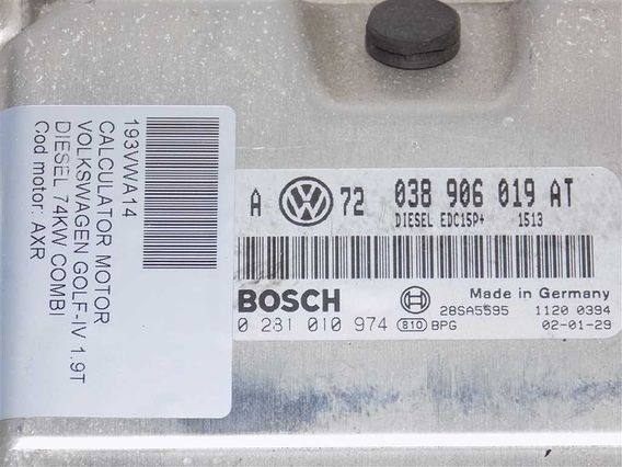 CALCULATOR MOTOR Volkswagen Golf-IV diesel 2002 - Poza 3