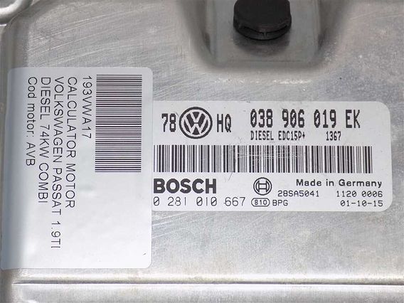 CALCULATOR MOTOR Volkswagen Passat diesel 2001 - Poza 3