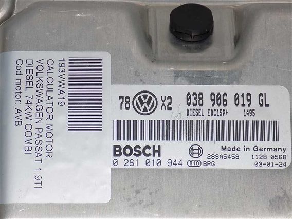 CALCULATOR MOTOR Volkswagen Passat diesel 2003 - Poza 3