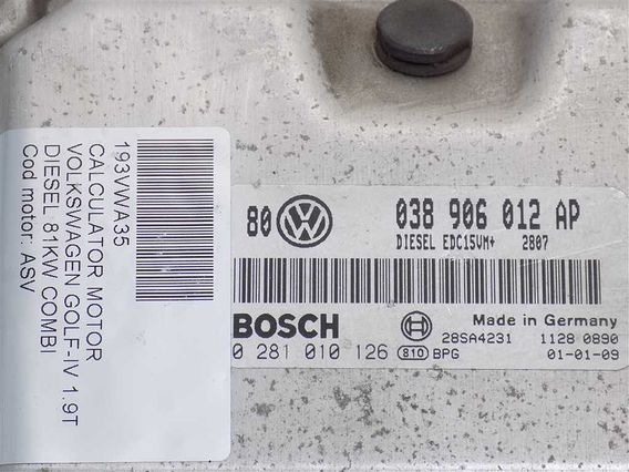 CALCULATOR MOTOR Volkswagen Golf-IV diesel 2001 - Poza 3