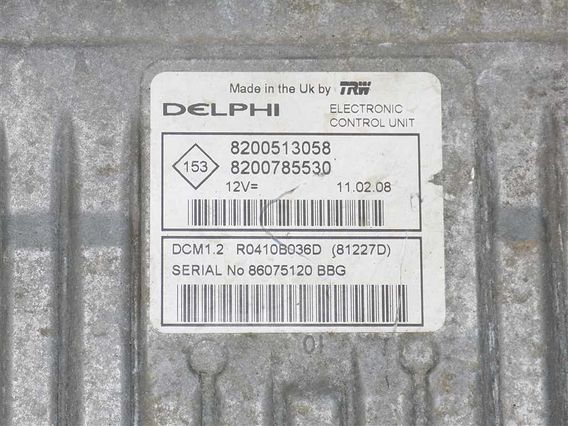 CALCULATOR MOTOR Renault Symbol diesel 2008 - Poza 3