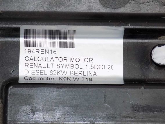 CALCULATOR MOTOR Renault Symbol diesel 2008 - Poza 4