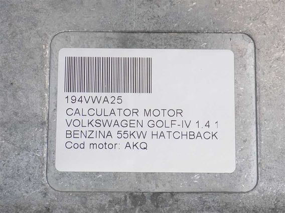 CALCULATOR MOTOR Volkswagen Golf-IV benzina 1999 - Poza 4