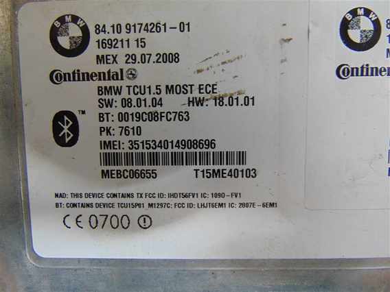 UNITATE BLUETOOTH BMW X5 diesel 2012 - Poza 2