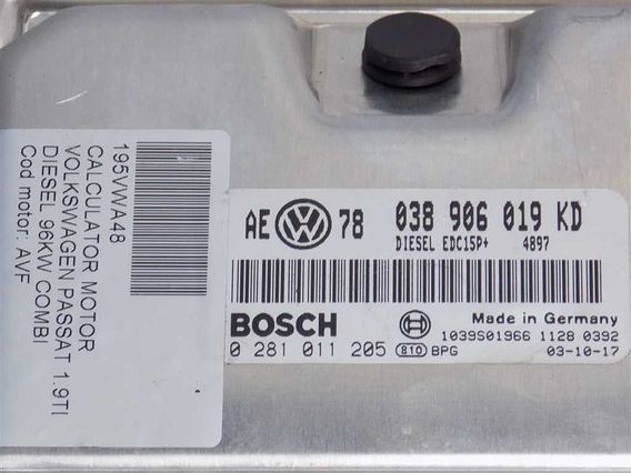 CALCULATOR MOTOR Volkswagen Passat diesel 2003 - Poza 3