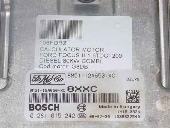 CALCULATOR MOTOR Ford Focus II diesel 2009 - Poza 3