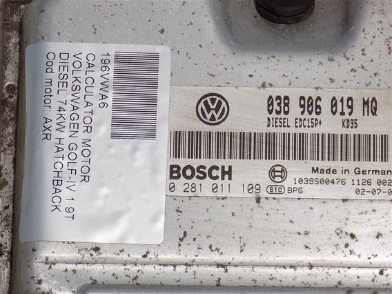 CALCULATOR MOTOR Volkswagen Golf-IV diesel 2002 - Poza 3