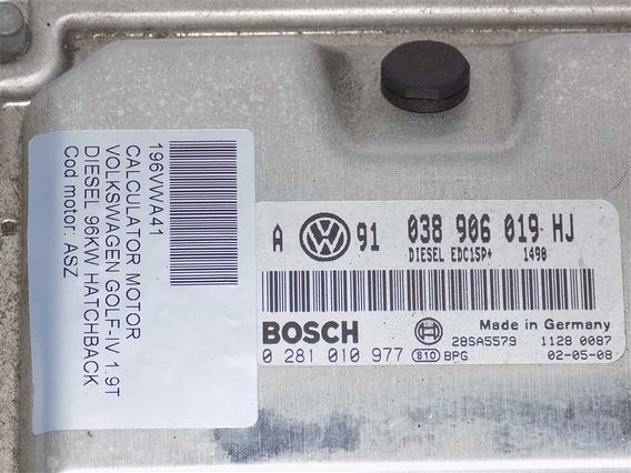 CALCULATOR MOTOR Volkswagen Golf-IV diesel 2002 - Poza 3