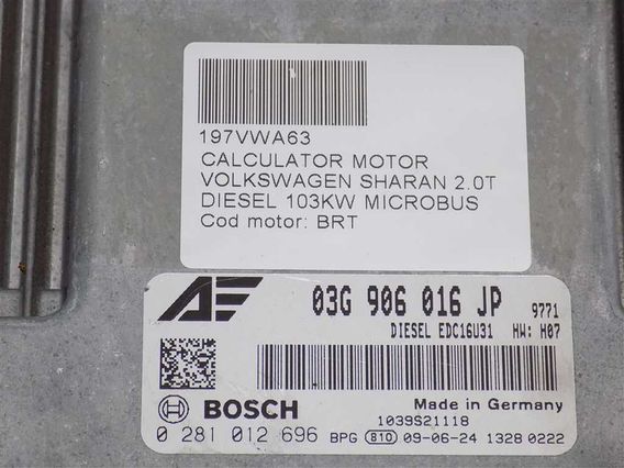 CALCULATOR MOTOR Volkswagen Sharan diesel 2009 - Poza 3