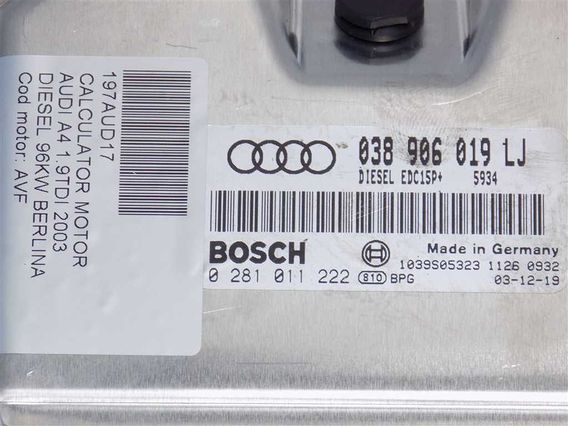 CALCULATOR MOTOR Audi A4 diesel 2003 - Poza 3