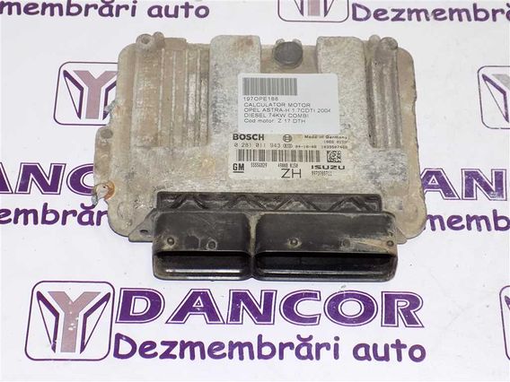 CALCULATOR MOTOR Opel Astra-H diesel 2004 - Poza 1