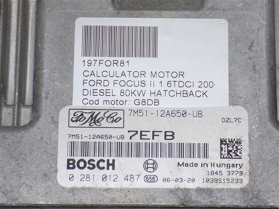 CALCULATOR MOTOR Ford Focus II diesel 2006 - Poza 3