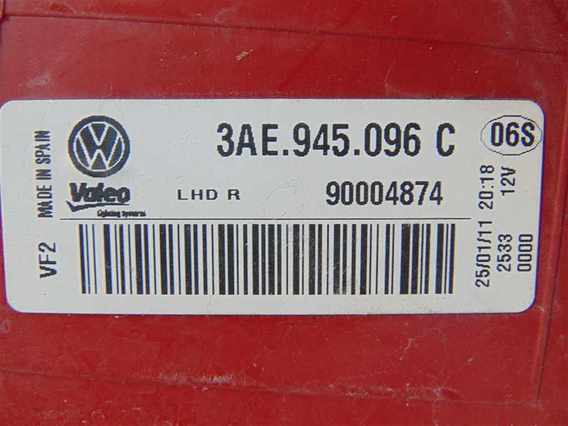 LAMPA DREAPTA SPATE Volkswagen Passat diesel 2011 - Poza 3