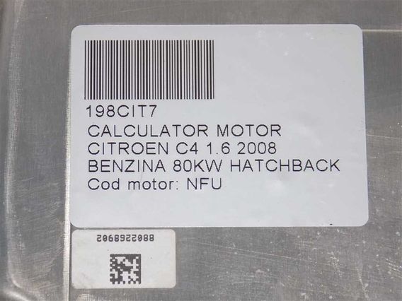 CALCULATOR MOTOR Citroen C4 benzina 2008 - Poza 4