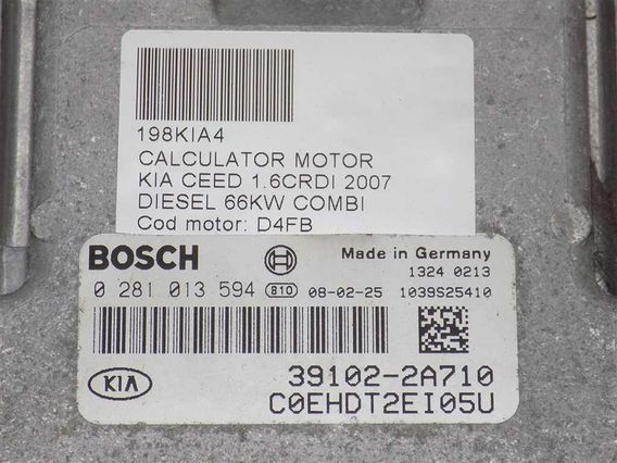 CALCULATOR MOTOR Kia Ceed diesel 2007 - Poza 3