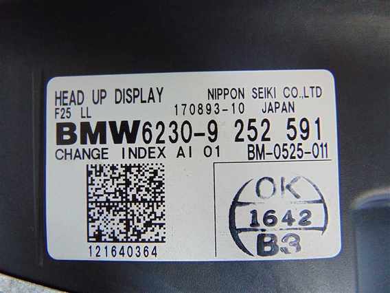 HEAD UP DISPLAY BMW X3 diesel 2012 - Poza 5