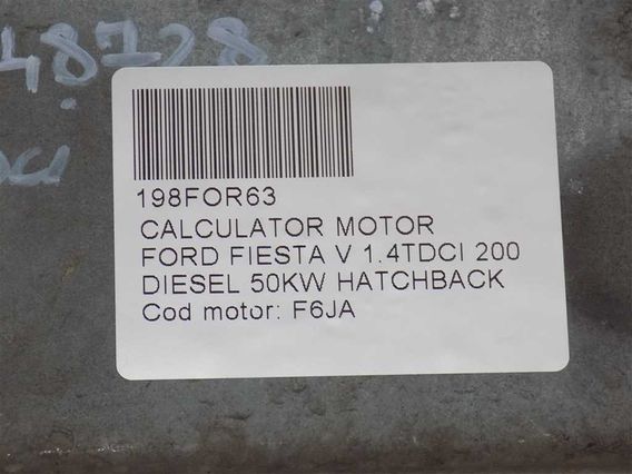 CALCULATOR MOTOR Ford Fiesta V diesel 2004 - Poza 5