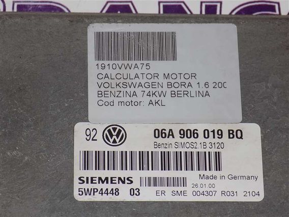 CALCULATOR MOTOR Volkswagen Bora benzina 2000 - Poza 3